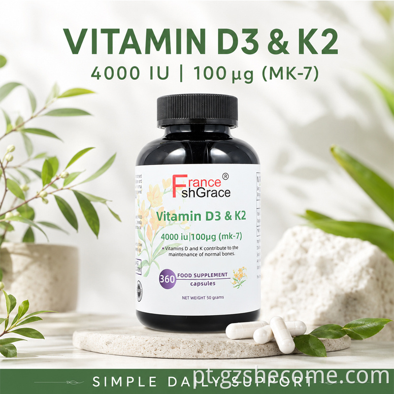 Vitamin D3 K2 Capsules10
